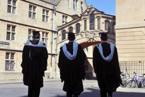 Graduados en la Universidad de Oxford (Getty Images)